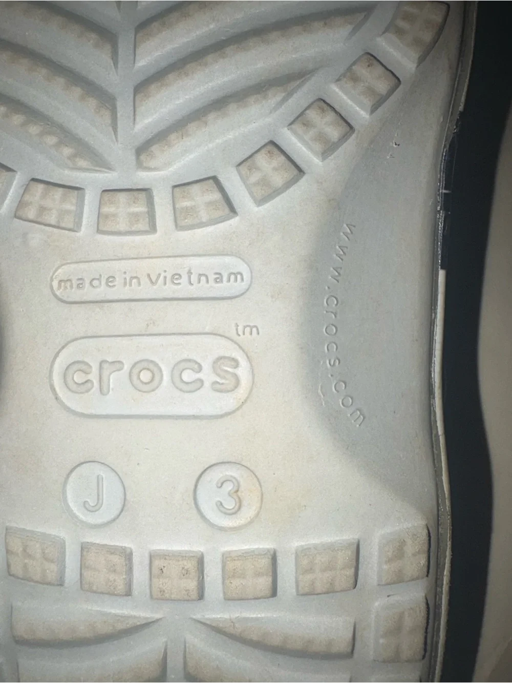 CROCS Buzz Lightyear. Size J3.